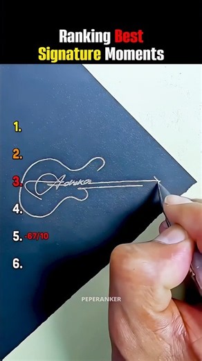 ranking best signature signs #usa