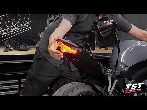 How to install a Brake Light Modulator on a 2019+ Kawasaki Ninja ZX6R by TST Industries