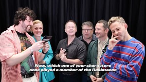 Are the hobbits really that close here at Comic Con Brussels? Let's test how well these actors know eachother! #thelordoftherings #hobbits #thehobbit #lotr #ccbx24 #seanastin #dommonaghan #boydbilly #elijahwood | Comic Con Brussels
