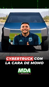 105K views · 1.1K reactions | COSCU TENDRÁ la PRIMER CYBERTRUK de ARGENTINA y la va a PLOTEAR con la CARA de MOMO | MDA Noticias | Facebook