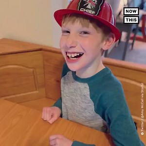 7.5K views · 197 reactions | ‍ Video captures firefighter using sign language to communicate with deaf child.  Credit: NOW THIS | Deaf Discovery | Facebook