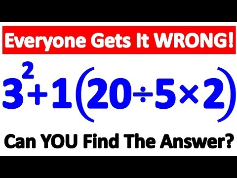 This Amazing Math Problem Tricks Everyone! Will YOU Get It Right? 🤔🔥