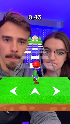 Who Can Cross The Glass Path?? #challenge #couple #game