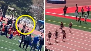 Boxing champ's daughter stuns in sprint race