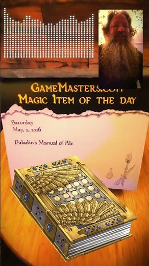 May 2nd, 2026 D&D Magic Item of the Day Manual of Ale!