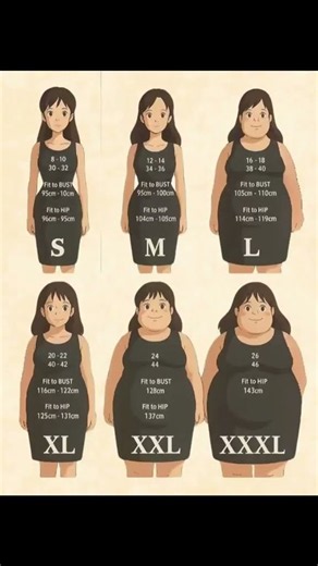 Women's Dress Size Chart 👗 | Find Your Perfect Size | #Shorts#fashionideas