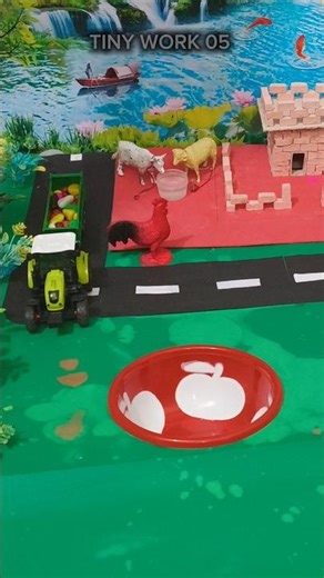 water pump | tractor loading | animals loading | #youtubeshorts #waterpump #diyproject @tinywork05