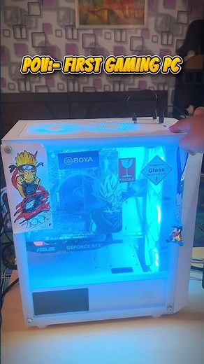 FIRST GAMING PC 😱🔥 | DREAM FINALLY COMPLETE! 💻👑 #gaming #gamer #pcgaming #pc