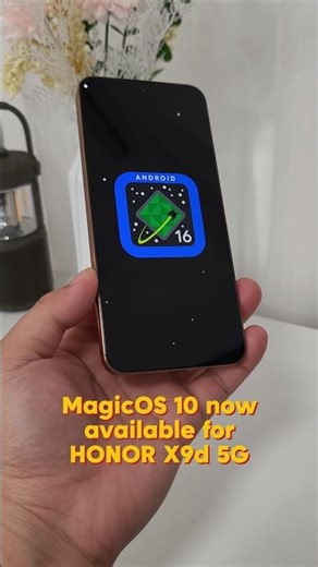 HONOR X9d 5G MagicOS 10 update