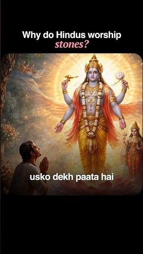 The Truth Explained: why do Hindus worship stones ? #MurtiPuja #HinduPhilosophy #Hinduism #Shiva