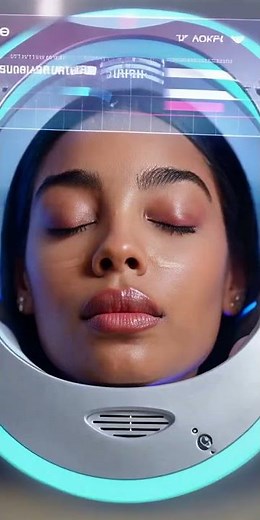 Futuristic Makeup Machine Transforms Her in Seconds! Ultra-Realistic 4K AI Video | AI Spectrix #ai