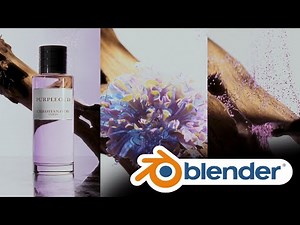 Dior Perfume animation from scratch in blender (Part 1)