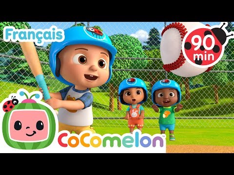 Allons au match de baseball | ⚾Jeux et Activité | @CoComelonFrancais