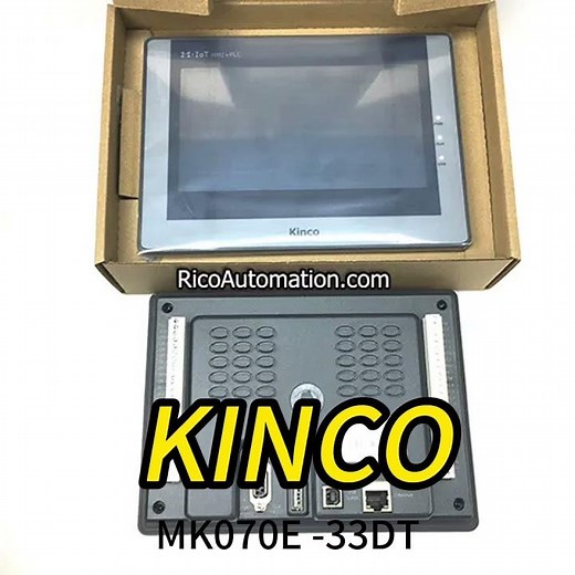 KINCO MK070E -33DT PLC with HMI for Automated Sticker Labeling Machine #kinco