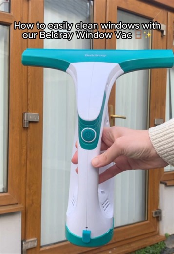 The Beldray Window Vac makes cleaning glass so quick and effortless 🪟✨ It removes water and streaks in seconds, leaving windows, mirrors and shower screens looking fresh again. Available now on TikTok Shop! #HomeOfBrands #windowcleaner #tiktokmademebuyituk #glasscleaner