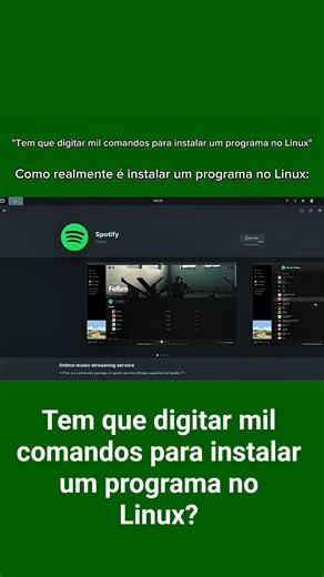Você ainda acha difícil instalar no Linux? Olha isso. #linux #pc #avicii #windows #viral #shorts