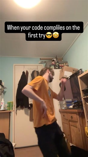 Code compiled Dance unlocked🕺🤩 #coding #funny #gamedev #memes #techhumor #indiedev #jarvis #unity