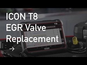 ICON T8 EGR Valve Replaced
