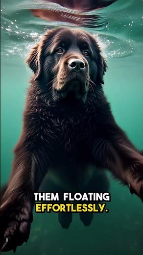 Newfoundland Dogs and Their Swimming Superpower