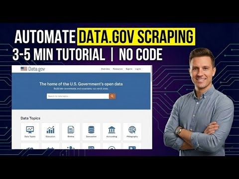 How to Collect U.S. Government Open Datasets Automatically from Data.gov (Tutorial)