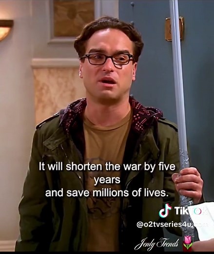 The Big Bang Theory laundry fight scene with Sheldon