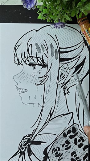 Drawing Ado: The Perfect Side Profile 🎤✨ | Speedpaint & イラストメイキング