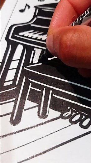 Cozy Home Monochrome Coloring Pages