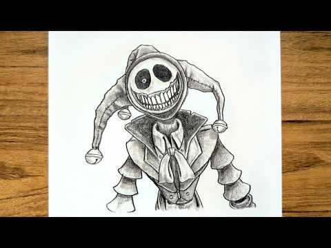 How To DRAW THE PROTOTYPE | Full Tutorial | Poppy Playtime Ch 5 (Broken Things) | Pencil & Blending