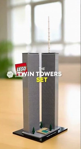 Lego twin towers World Trade Center set #911 #WorldTradeCenter #TwinTowers