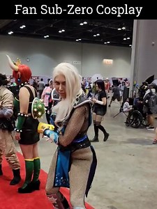 Fan Sub-Zero Cosplay at Megacon #mortalkombat #90snostalgia #arcade | Headlocked Gaming