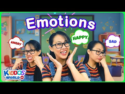 Learning About Emotions and Feelings with Miss V - Teaching Educational Videos for Children