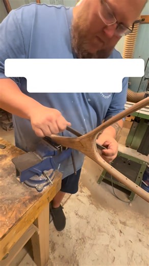 bradyshandmadenets on Instagram: "Filing down this Amboyna Burl net handle — soon to be up for grabs. 🔥Each handle is hand-shaped with a file, one at a time, until it feels just right. If it’s not perfect, it doesn’t move on. The file gives me more control for those fine adjustments, and in the end, you can feel the difference on the water. #FlyFishingGear #HandmadeNet #AmboynaBurl #CustomNet #flyfishinglife"