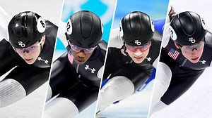 USA Women’s Short Track Relay Team Falls Short in 3000m Final