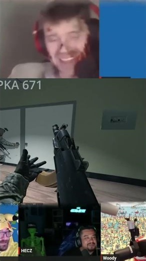 Gamer Reacts! Epic Flamethrower Scene & Intense Gameplay! #shorts