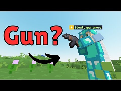 Obtaining a GUN in survival || Bloxd.io