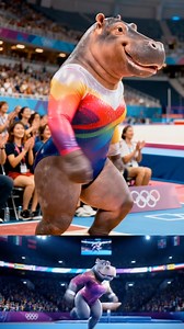 Yes! It was a viral ai video. I guess you may want to know the prompt: 54/1000 Viral AI Video Prompt: Olympic Step 1: Open Gemini Step 2: Generate video Step 3: Use this prompt 1. An Alpaca performing an Olympic-style acrobatic dive from a diving board, executing a realistic flip and spin in the air while falling, landing with a massive splash in a sparkling blue pool, Olympic stadium background, excited crowd reactions, sports broadcast style camera angles, dynamic lighting, high detail realism