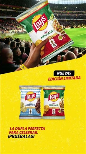 Edición Limitada ¡Pruebalas! Nuevas Lay’s Asado Argentino y Lay’s Taco Mexicano