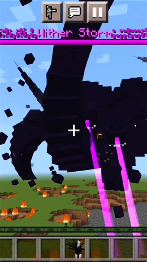 Epic Battle: Wither Storm vs Slenderman in Minecraft