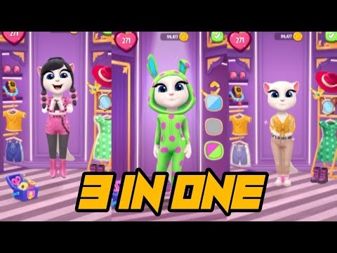 3 in One Outfit Ideas | Talking Angela 2