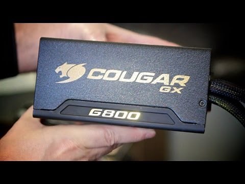 Cougar GX G800 800 Watt 80 Plus Gold Power Supply Unboxing & Overview