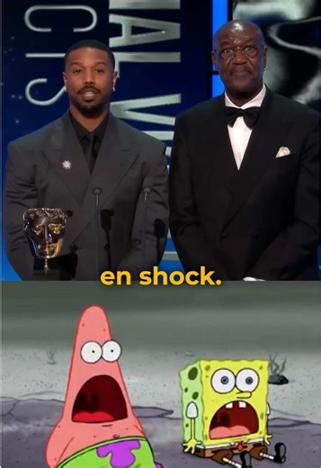 Gritaron una palabra incorrecta en los BAFTA en la presentación de Michael B Jordan y Delroy lindo #bafta #peliculas #michaelbjordan #polemica