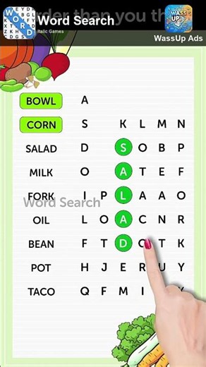 Word Search - Mobile Ad Breakdown | Android #WassUpAds
