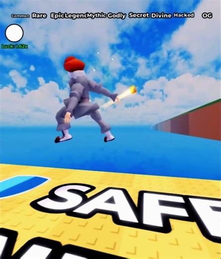😱 Secret Blue Portal #roblox #kickaluckyblock #naofloppa