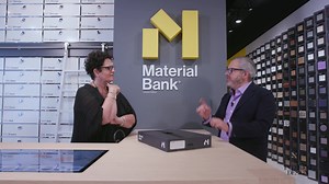Live from Material Bank’s NeoCon 2019 showroom, SANDOW Chairman and CEO Adam Sandow, shares insights into the inner workings of the company’s innovative business model with Interior Design’s Editor in Chief, Cindy Allen. | Interior Design Magazine