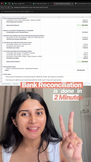 Bank Reconciliation in 2 Minutes with AI (Used to Take Me 2 Hours)