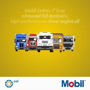 Mobil Delvac 1 delivers excellent performance in modern low emission engines, including refrigerated units, as well as older, well-maintained engines. | Sol Petroleum