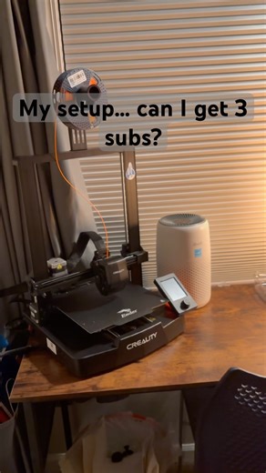 My #setup #3dprinting #new #diy #printer #creality #investment #cool #creative