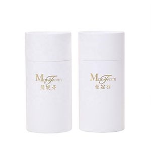 [Hot Item] Food Grade Cylinder Round Cardboard Box Coffee Tea Gift Box