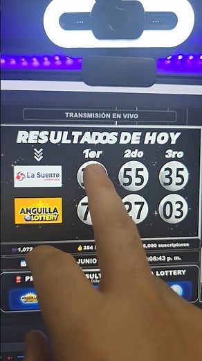 La Suerte Dominicana and Anguilla Lottery Results TODAY #liveannouncer