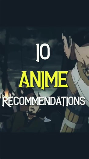 10 Anime recomendations for you to watch #anime #animelist #animeedits #recomendation
